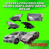 Fastlink Nissan Livina 2013 2016 Head Lamp Lampu Kereta Headlamp Front Lamp Lights Lampu Depan Besar