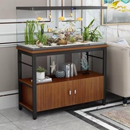 QM🏅Aquarium Base Cabinet Low Cabinet Cabinet Simple Screen Storage Cabinet Living Room Aquarium Small Base Cabinet Shoe