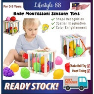 *NextDayDelivery* Baby Newborn Activity Cube Kids Toys Montessori Sensory Toys for Baby Shape Sorter