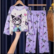 Kuromi pajamas, girls' sleepwear, girls' clothes Girl pajamas Girl kids' pajamas