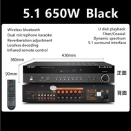 SAST 650W-3000W 5.1Home Amplifier Audio Bluetooth Power mixer 5channel Hifi Subwoofer speaker Karaok