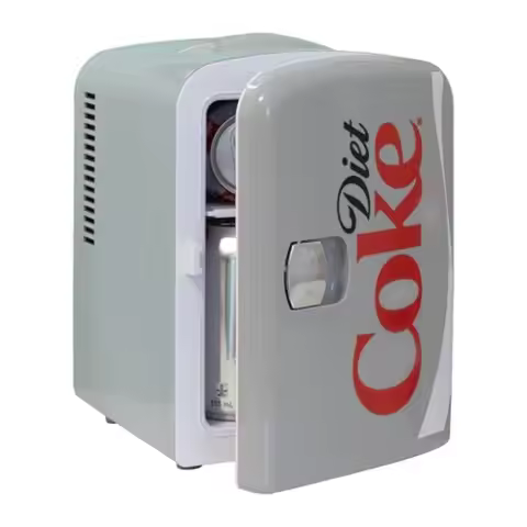 Coca-Cola Diet Coke 4 Liter/4.2 Quarts 6 Can Portable Mini Cooler/Fridge, Beverages, Baby Food, Skin