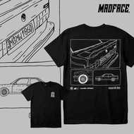 Madface BMW E30 tee printed T shirt short sleeve shirt crew neck tee COD