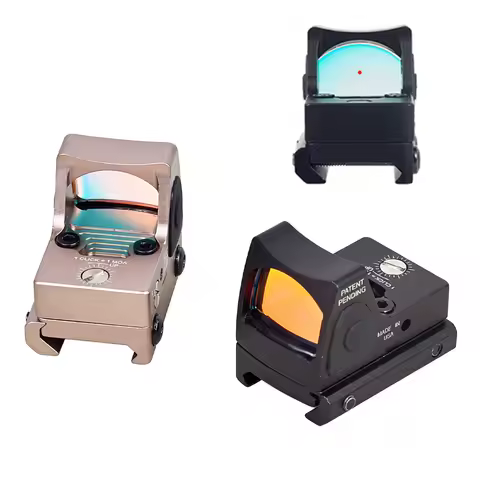 Mini Red Dot Sight Collimator Reflex Scope For GLOCK 17 19 Hunting Optics Holographic Riflescopes Ta