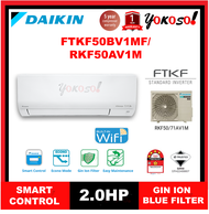 [Sellers Own Fleet] Daikin FTKF50C / RKF50C 2.0HP R32 Gin-ION Filter WIFI Standard Inverter Smart Co