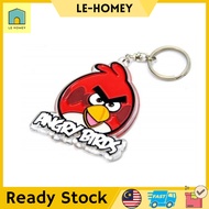 Cartoon Keychain Bag Pendant Angry Bird PVC Key Ring Kawaii Gift Present