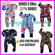 🎀 BONDS BABY Sleepsuit Newborn & 0-3Mos /💯%BUNDLE