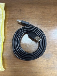 雙USB  公對公數據線 3米