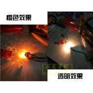 Motorcycle Electric Vehicle Scooter Steering Bulb Insert Bulb T13 Insert Bulb Halogen 12V10W Orange 