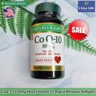 28% Sale!!! EXP.05/26  โคคิวเท็น CoQ10 - Natures Bounty Q10 Co-Q10  Co Q10