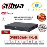 DAHUA 8CH/ 8 CHANNEL XVR5208AN-4KL-I3 PENTA-BRID 4K-N/5MP 1U 2HDDS DVR RECORDER