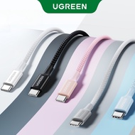 UGREEN USB C to USB C Cable, 60W USB C  Fast Charge Cable Nylon Braided Type C compatible with iPhon