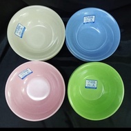 Mangkok Besar Hitam Putih Krem Hijau Biru Pink Melamin Awet Kuat Tebal Tahan Panas Premium Onyx Asli