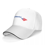 Bank of America Logo (2) Printed Hat Men Women Sunscreen Baseball Cap Casual Trendy Golf Cap Outdoor