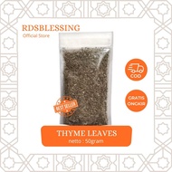 Dried thyme leaves 50 grams of thyme leaves 50 gr
