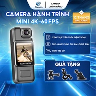 Anti-Shake Dash Cam for Cars and Motorcycles, Sk9 Wireless Mini Camera 60FPS 6 Hour Battery