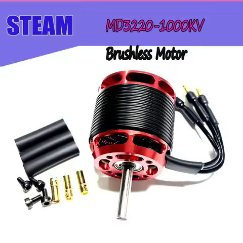 Steam MD3220-1000KV Brushless Motor (3-6S) 0.86 wire diameter for SAB GOBLIN RAW 380 420 ALZRC GOOSK