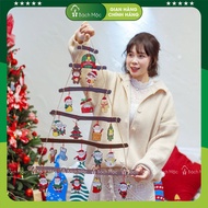 [Christmas 2025 gives away 4 led lights] Bach Moc Christmas wall-mounted Christmas tree decoration