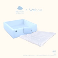 [Pre Order] Baby Castle จับคู่สุดคุ้ม คอกกั้นเด็กรุ่น Pixie มีประตู Baby Castle + Topper Welcare HC 