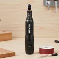 Vakee HJ102 Mini Rotary Tool Set, 3.7V USB Rechargeable, 3-Speed, 15cm Engraving Drill Grinder Pen V