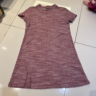 1155 Preloved Histyle Maroon Mini Dress L size