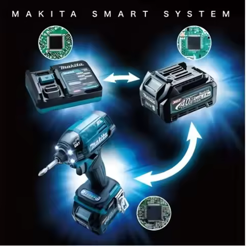 100%Makita 40V Max 5.0Ah Battery BL4050F for Makita Power Tools XGT HS004G TD001G TW001G HR001G DF00