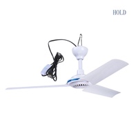 ACE USB 5V 6W Ceiling Fan Mini Hanging Ceiling Fan for Camping and Travel Tent Fan