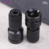 VHDD Impact Screwdriver Bit Holders,1/2-Inch Square Drive To 1/4-Inch Quick Release Hex Socket Adapt