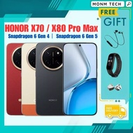 HONOR X70 Pro Max Snapdragon 6 Gen 4 / Honor X80 pro Max Snapdragon 6 Gen 5 AMOLED 6.8 inches 11000 