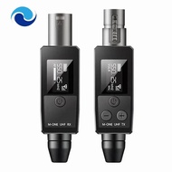 UHF Wireless Microphone Transmitter Receiver XLR Microphone Wireless System Suitable for 48V Capacitive Microphone Spare Parts Parts