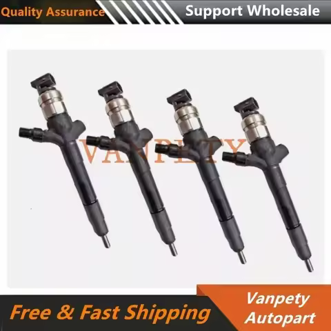 New 4PCS 1465A041 0950005600 Diesel Injector Nozzle Number For Mitsubishi L200 4D56 Euro4