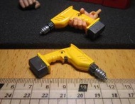RG5休閒部門 mini模型1/6水電木工具系列之黃色電鑽(電動起子)一把
