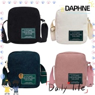 DAPHNE Shoulder Bags, Corduroy Vintage Crossbody Bag, Solid color Small Handbag