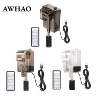 [AWHAO] SiaBiced Aquarium Filter Compact Hang on Back USB Powered Quiet Filtration HOB Filter for