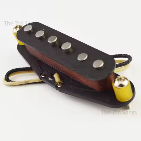 CS Texas Blues Handmade Alnico 5 Electric Guitar ST Bridge Pickup 7.3K / 7.8K Fibre Structure Heavy 