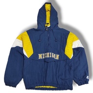 jaket vintage starter michigan