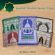 KATUN ALAYDRUS COTTON AV90 Medium Prayer Rug Midi Prayer Rug Hajj Umrah Souvenir Prayer Rug Travel P