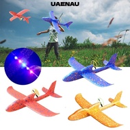 UAENAU EVA Airplane Multistyles Throwing Roundabout Airplane DIY Model Toy Electric Aircraft