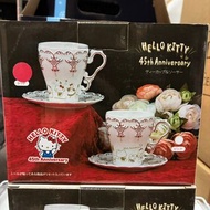 Hello Kitty 45週年紀念茶杯碟套裝