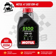 Motul 4T 5100 10W-40 1L - Oli Mesin Motor 4Tak Premium 100% Original