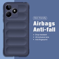 Liquid Silicone Soft Back Cover For Realme C53 4G Case Anti-Slip Bumper Shockproof Coque RealmeC53 R