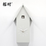 Cuckooclock Cuckooclock Cuckooclock Cuckoo Clock Hourly Timekeeping Bird Wall Clock Nordic Simple Cu