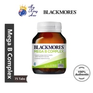 Blackmores Mega B Complex 75 Tablets Vitamin B 维生素B [My King AUS]