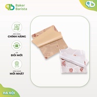 Oil-absorbing paper to line bagasse boxes, sizes 18x18cm (Episode 100c) in many colors
