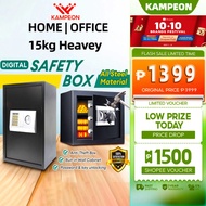 KAMPEON Safety Box Security Safes money storage organizer money vault safety box money box cash box