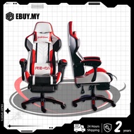 🔥READY STOCK🔥Gaming Chair Adjustable Ergonomic Office Chair Headrest Kerusi Gaming Seat Kerusi電競椅