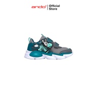 Ando Official Zebracross V Kids Sneakers - Grey/ White Kids Sneakers Girl Sneakers