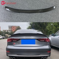 A3 S3 8V Carbon Fiber Rear Trunk Lip Spoiler Wing For Audi A3 S3 8V Sedan 2014-2017 V Style