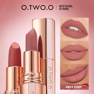 O.TWO.O Lipstick Matte Waterproof Waterproof Lipstick 11 Colors Face