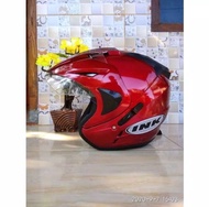 HELM INK DOUBLE VISOR ORIGINAL MERK BMT GARANSI TERMURAH BUSA TEBAL SNI